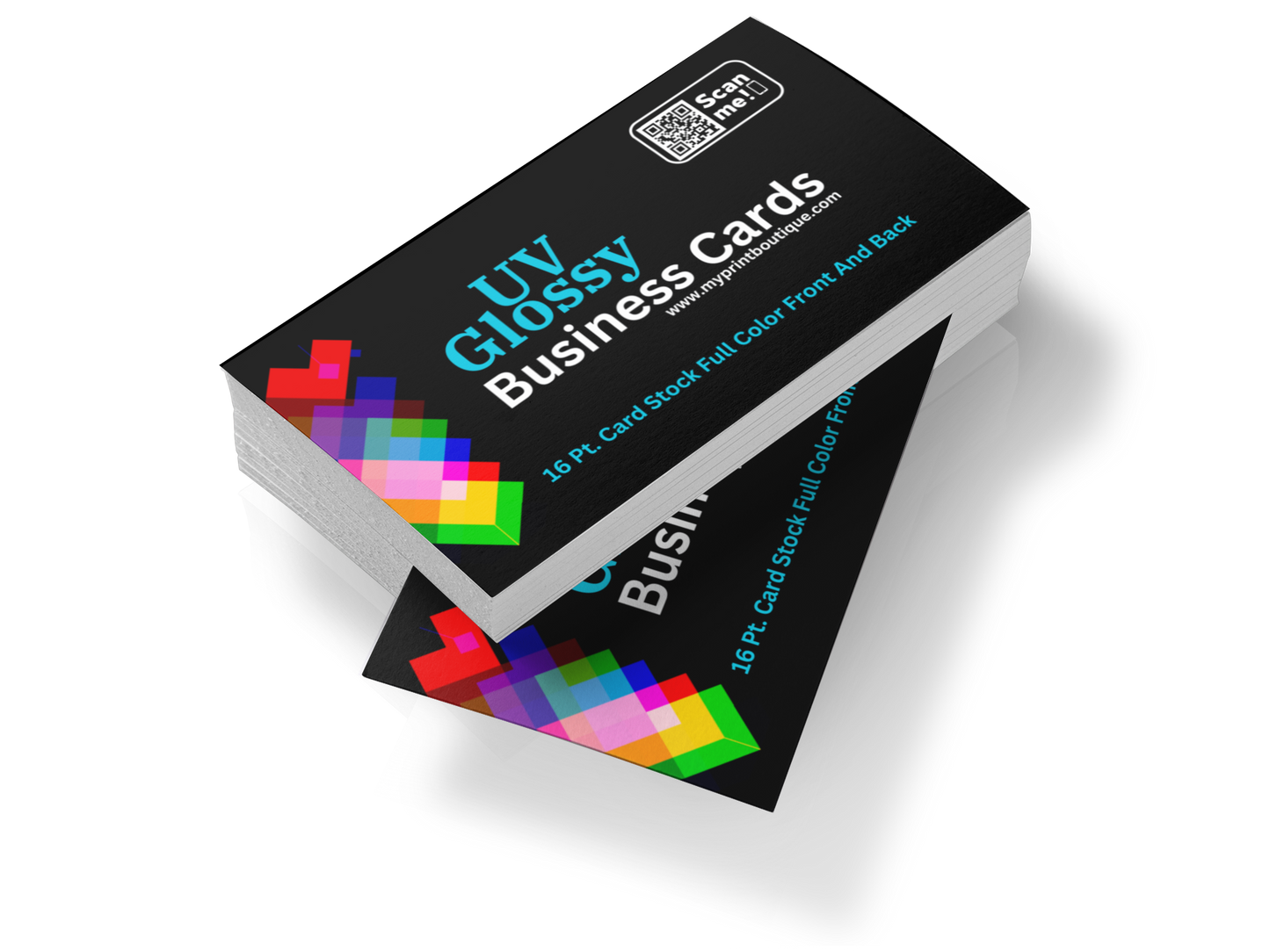 1000 Glossy Full Color Business Cards